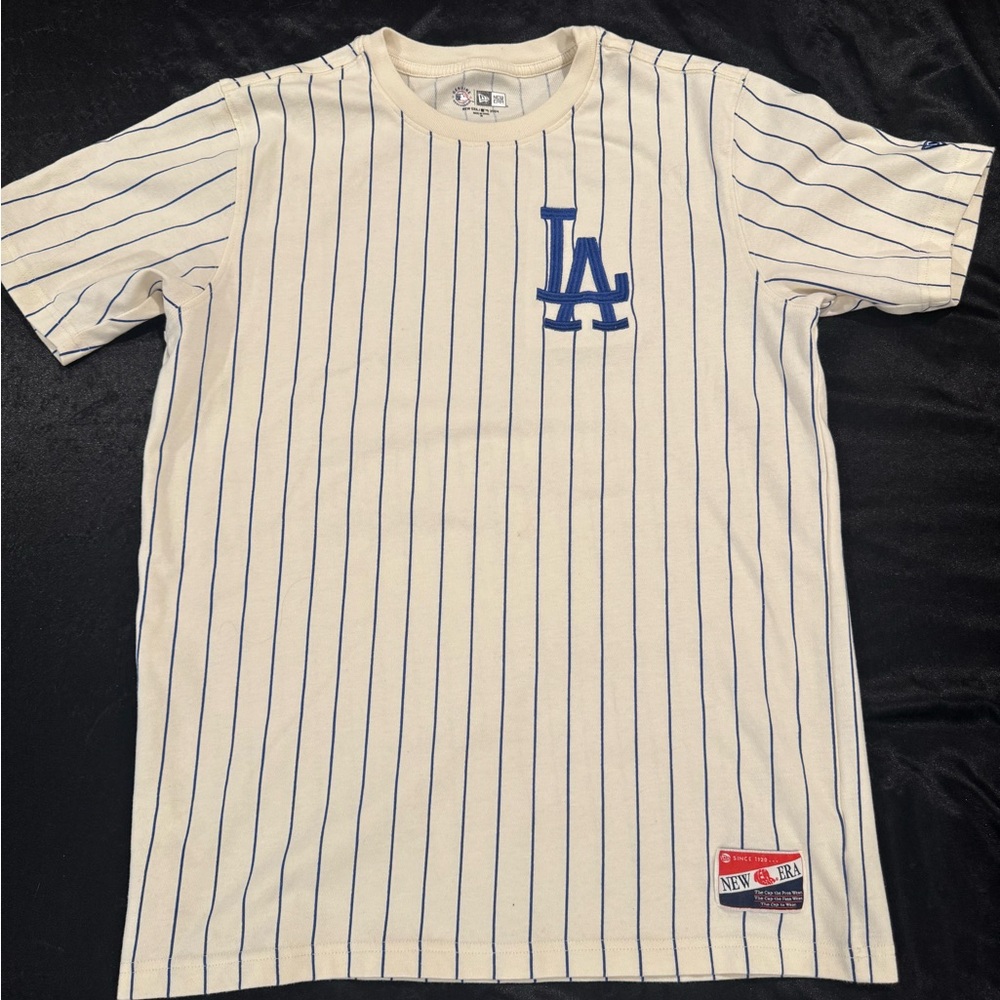 New Era LA Striped T-Shirt